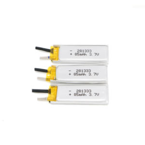 45mah 551012 <span class=keywords><strong>3</strong></span>,7 v cilíndrico oem de alta temperatura de polímero las células Paquete de iones para auriculares bluetooth - Product Image 2