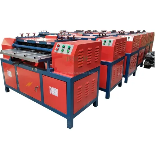 BSGH Waste Radiator Recycling Equipment Air Condition Radiator Cutting And Separator For Sale