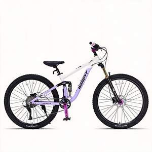 WANDYY 27.5インチ フルサスペンション マウンテンバイク 1x9速 油圧ブレーキ - Product Image 4