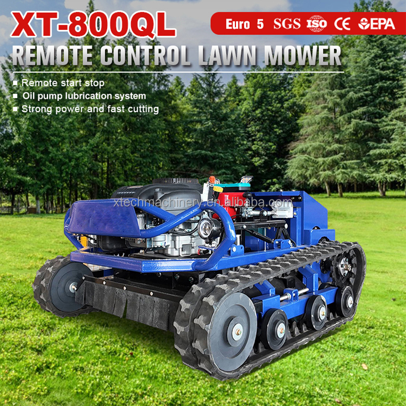 XT-800QL Remote Control Lawn Mower - Free Shipping & Customized