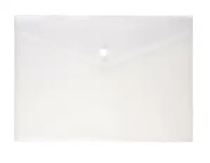 A4 Clear Envelopes File Folder Bill Bag Pencil Case Envelope File Pouch Documents Filing Storage Bag