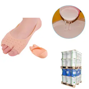 liquid silicon bunion protector with toe separator elastomer short pot life low hardness silicone rubber