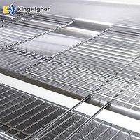 KingHigher Commercial Gas-Powered Professional Kitchen Catering Grill Salamandre Infrarouge réglable Machines de cuisine pour poulets de chair