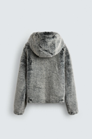 Nouvelle Veste d'Hiver 2026 pour Homme à Capuche en Fausse Fourrure, Manteau Épais en Peluche Polyvalent avec Fermeture Éclair et Poches