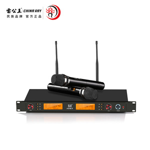 Micrófono Inalámbrico Leigongwang Cr890 con Receptor UHF, Uno a Dos, para Karaoke en Casa, Actuaciones en Escenario, KTV - Product Image 2