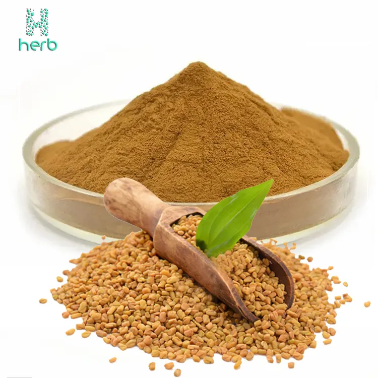 High quality pure 50% saponins Fenugreek seeds extract Fenugreek powder