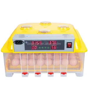 Incubateur d'œufs à double puissance 220/110V/12V 48 V, incubateur pour œufs de poulet, caille, canard, chèvre et pigeon