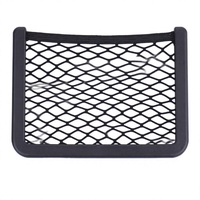 Organisateur universel de siège auto Kelenate, en plastique, portable, accessoires de voiture, support de téléphone, sac de rangement latéral, design en maille, pour voitures