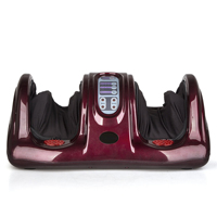 Appareil de massage des pieds entièrement automatique Appareil de massage des pieds au mollet chauffant Masseur de jambes infrarouge électrique avec télécommande