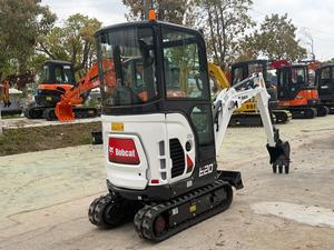 รถขุดขนาดเล็ก Bobcat E20 สภาพดี น้ำหนัก 2 ตัน ระบบไฮดรอลิก แบบตีนตะขาบ ชั่วโมงการทำงานต่ำ เหมาะสำหรับงานก่อสร้าง ขาย - Product Image 6