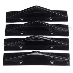ฝาครอบครีบฉลามดิฟฟิวเซอร์กันชนหลังรถยนต์แบบสากล 4 ชิ้น สำหรับ Benz W205 W204 W203 W211 W212 W117 C117 W176 C63 E63 - Product Image 4