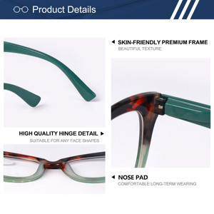 <span class=keywords><strong>Gafas</strong></span> de Lectura con Lentes de Ojo de Gato, Precio de Fábrica, Venta al por Mayor, Montura de PC Transparente y Duradera, <span class=keywords><strong>Gafas</strong></span> <span class=keywords><strong>Presbicia</strong></span> para Mujer - Product Image 2