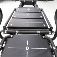 Appareil de Pilates Reformer Commercial à Faible Impact pour Entraînement de Résistance en Studio, Équipement de Fitness Intensif pour le Corps Entier