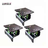 Connecteur d'écran VESA réglable pour cadre de simulation de course automobile, support de moniteur renforcé pour configuration simple ou triple moniteur