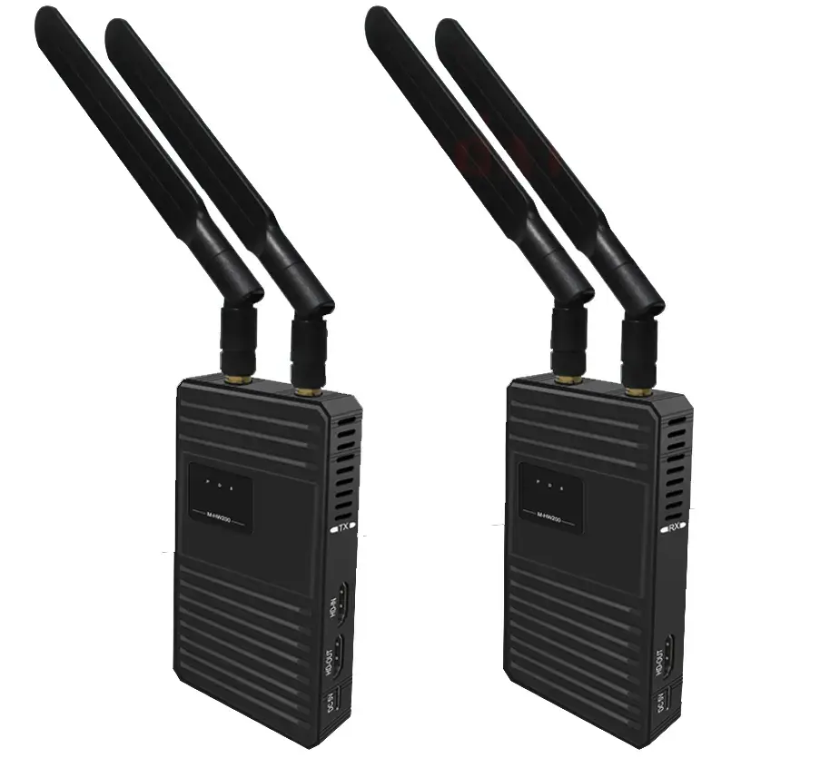 5,8G inalámbrico WiFi HDMI Video transmisor receptor 200M 1TX a 4RX USB para potencia 1080P 60Hz Audio Video Extender para cámara PC