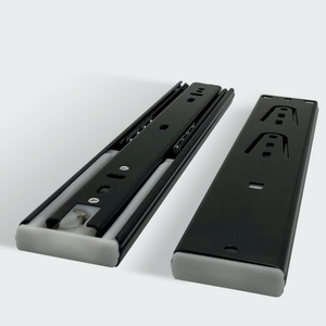 Correderas de cajón modernas FGA de 45 mm con rodamientos de bolas, cierre suave y extensión total para muebles de cocina, apartamentos y salas de estar - Product Image 5