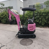 Mini-excavatrice ME-16 de 1,6 tonne certifiée EPA CE pour la transplantation en verger, le creusement de fossés agricoles et le desserrage des serres
