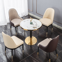 Vente en gros de pieds de table modernes en acier inoxydable avec pince pour bureau, café, bistro, restaurant, hôtels