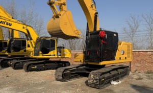 Excavatrice CAT 320GC d'occasion, équipement de construction lourd, machine sur chenilles jaune - Product Image 4