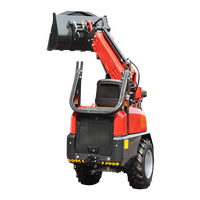 Rabattierter CE EPA Euro 5 Radlader mit Hydraulischer Hebevorrichtung, 4x4 Allradantrieb für Hofarbeit, Landwirtschaft und Obstgärten, mit Ersatzteilen