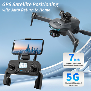 New L200 PLUS GPS Drone 5G <b>WIFI</b> Professional 4K 3-axis Gimbal Aerial Brushless Obstacle Avoidance HD Dual <b>Camera</b> <b>Security</b> Drone - Product Image 2