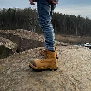 مبيعات المصنع مباشرة أحذية السلامة للماء جلد البقر مصنع ورشة عمل العمل مكافحة ثقب المواد أحذية السلامة - Product Image 5