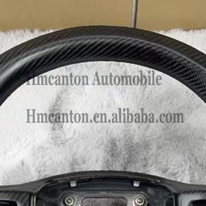 Volante Deportivo de Fibra de Carbono Mate con Cuero Perforado para Land Rover Defender, Venta al Por Mayor de Productos Nuevos - Product Image 2