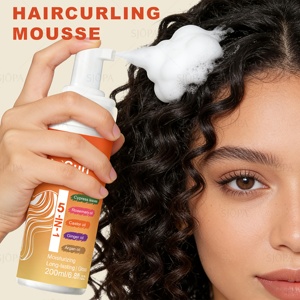 <span class=keywords><strong>Mousse</strong></span> coiffante professionnelle 5 en 1 avec des huiles naturelles pour une tenue longue durée et des boucles définies sans frisottis - Product Image 1