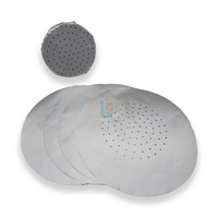 Feuille de feuille d'aluminium perforée de qualité alimentaire de 120 mm, directement de l'usine, pour accessoires de chicha