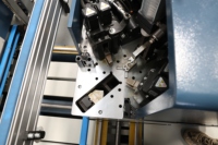 Máquina Automática de Engaste de Esquinas de Cuatro Cabezas con Sistema de Transporte Continuo de la Fábrica Tianchen, Máquina para Fabricar Ventanas de Aluminio