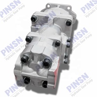 Pompa Gigi Hidrolik Harga Pabrik PINSN 705-56-33040 Aluminium untuk Truk Dump HM400-1 Pengganti Aftermarket 7055633040