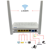 Modem Optik Gigabit Frekuensi Tunggal Baru AP3413GER dari Pabrik, WIFI 2.4G XPON ONU Stabil 1.25/2.5Gbps SC/APC RJ45 Optik