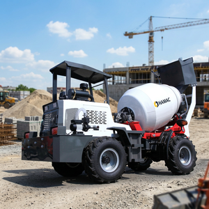 Oferta Especial: Hormigonera Móvil Autocargable HMC100/HMC50/HMC30 de 500L con Bomba de Descarga Automática para la Industria de la Construcción - Product Image 2