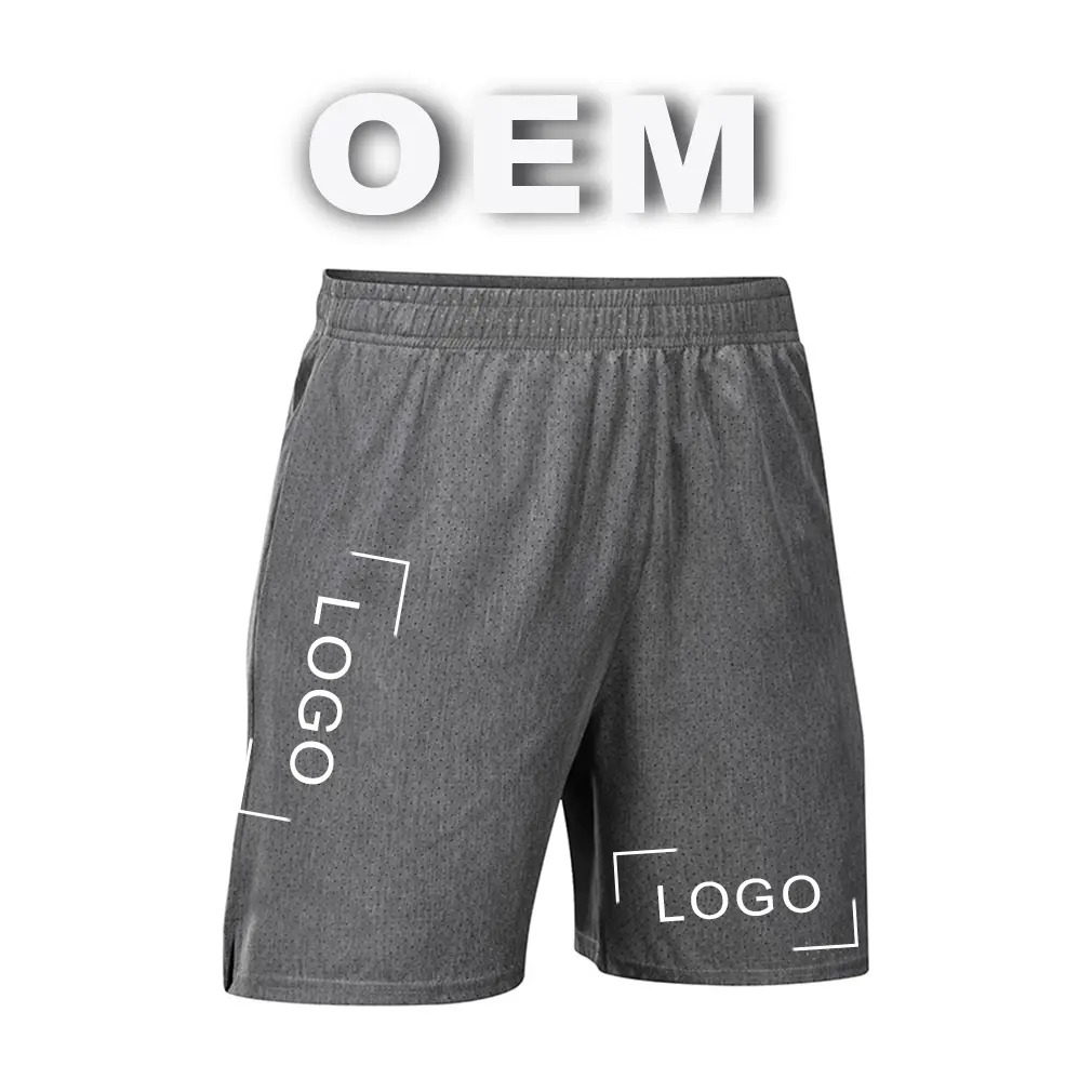 Custom Logo Waist Slit Design High Quality Running Short Mens Work Shorts