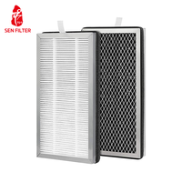 Filter Pengganti Premium untuk Pembersih Udara, Filter HEPA H13 Kelas HEPA dengan Karbon Aktif