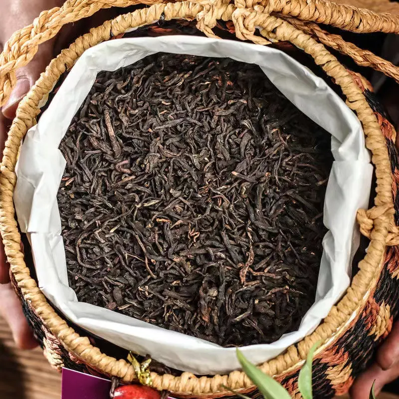Cesta de té suelto para el hogar, cesta de té auténtico de siete años, deshumidificado, Super Liupao, venta al por mayor
