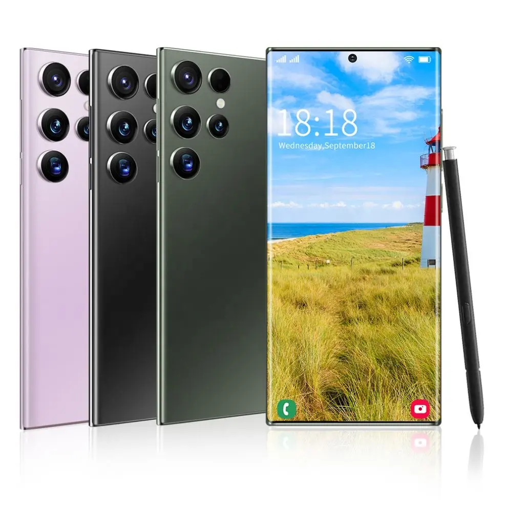 2024 yeni akıllı telefonlar S23 Ultra 4G Smartphone ePen Android S 23 Ultra akıllı telefon üreticileri