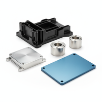 Boîtier de dissipation thermique en alliage d'aluminium usiné CNC de haute précision pour l'automatisation industrielle et les systèmes de refroidissement