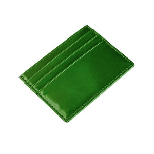 Vintage Genuine Oil Wax Leather Credit <b>Card</b> <b>Holder</b> for Credit <b>Card</b> - Product Image 1