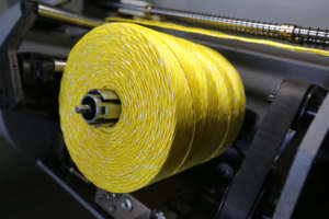 Máy dệt phổ biến mới 2 trong 1 sợi xoắn và cuộn spooling Xoắn Raffia Twister máy 5kg 10 inch CuộN - Product Image 6