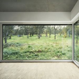 Fenêtres panoramiques fixes en verre trempé double vitrage pour maison, grandes fenêtres à battants modernes - Product Image 3