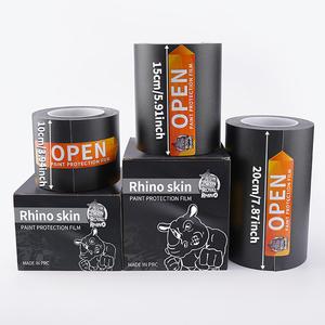 Película protectora de <span class=keywords><strong>coche</strong></span> negra mate, pegatina de piel de rinoceronte impermeable antiarañazos para paneles de alféizar de <span class=keywords><strong>puerta</strong></span> de <span class=keywords><strong>coche</strong></span>, <span class=keywords><strong>Protector</strong></span> <span class=keywords><strong>Interior</strong></span> de umbral - Product Image 1
