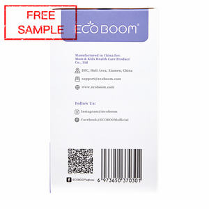 Serviettes hygiéniques écologiques compostables de marque à base de plantes dégradables en usine de bambou ECO BOOM - Product Image 6