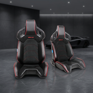 Siège de jeu sportif en cuir PU Raptor durable, avec cadre en tube d'acier ergonomique, inclinable et réglable, chaise de bureau de course - Product Image 1