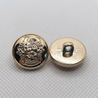 Boutons ABS plaqués par pulvérisation personnalisés de 32L avec logo personnalisé en relief pour vêtements d'extérieur formels