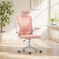 Chaise de bureau ergonomique en maille, pivotante, réglable en hauteur, avec appui-tête, de haute qualité, pour le lieu de travail – Vente en gros
