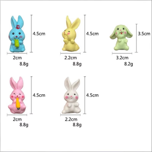 ของเล่นบีบคลายเครียดรูปกระต่ายอีสเตอร์น่ารัก วัสดุ TPR สำหรับเด็กอายุ 5-7 ปี ของขวัญเซอร์ไพรส์สุดสร้างสรรค์ ของเล่นแคปซูล - Product Image 6