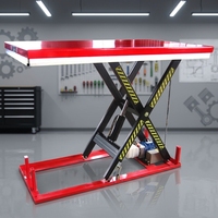Table élévatrice à ciseaux électrique hydraulique en acier certifiée CE, capacité 3000 kg, 1M 2M 5M, télécommande pour chargement/déchargement de marchandises