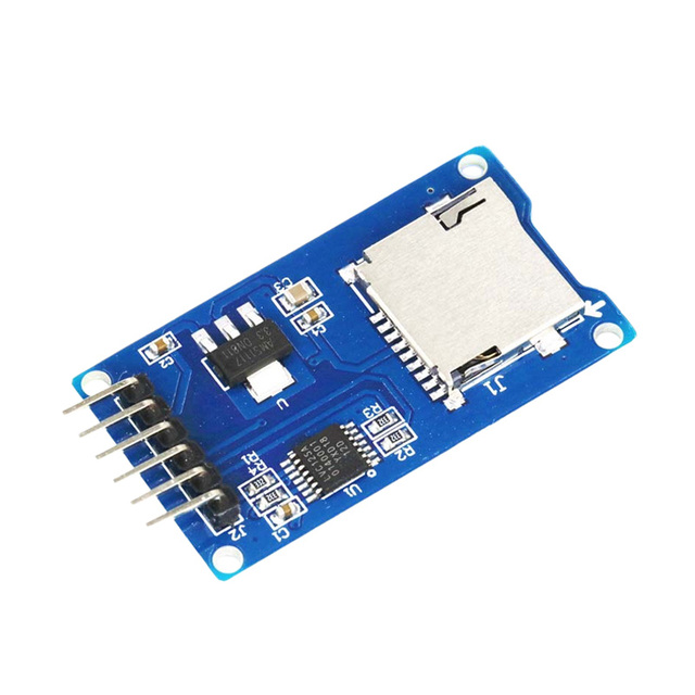 Factory Direct Card Module SPI Interface TF Card Reader Writer with Level Shifting Chip
