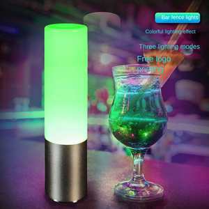 Custom Logo DMX 2000m Remote Control Rechargeable Atmosphere <b>Table</b> <b>Lamp</b> Desk Service Number Light for Bar Ktv Restaurant Party - Product Image 2